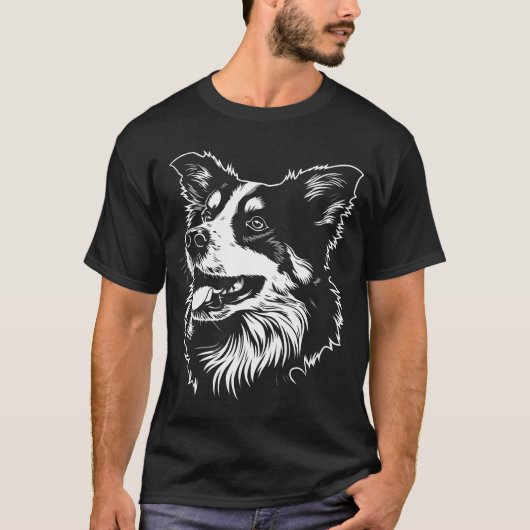 Australian Shepherd Dog [00307] T-Shirt (Vorderseite)