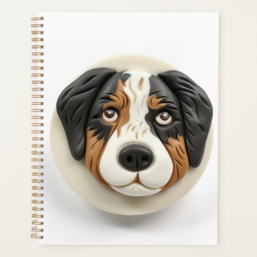 Australian Shepherd Dog 3D Inspiriert Planer (Vorderseite)