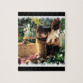Australian Shepherd Dog Art Puzzle (Vertikal)