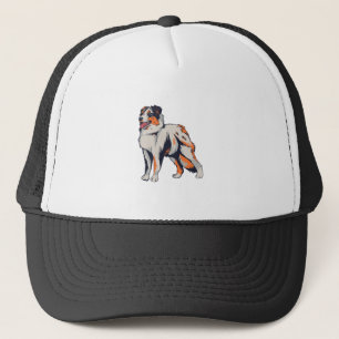 Australian Shepherd Dog Aussie Farm Dog Truckerkappe