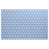 Australian Shepherd Dog Aussie Pet Light Blue Stoff (Fat Quarter (45,7 x 55,9 cm))
