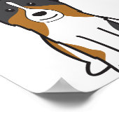 Australian Shepherd Dog Cartoon Poster (Ecke)