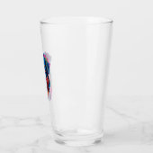 Australian Shepherd Dog Colorful Glas (Links)