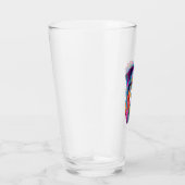 Australian Shepherd Dog Colorful Glas (Rechts)