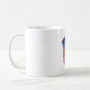 Australian Shepherd Dog Colorful Kaffeetasse