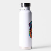 Australian Shepherd Dog Colorful Trinkflasche (Rechts)