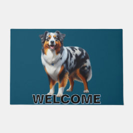 Australian Shepherd Dog Fußmatte