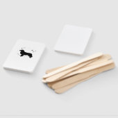 Australian Shepherd Dog � Halloween Moon Silhouett Fächer (Non-assembled)