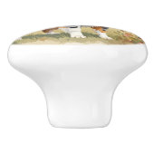 Australian Shepherd Dog Merle Long Tail Keramikknauf (Seitenansicht)