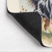 Australian Shepherd Dog Merle Long Tail Mousepad (Ecke)