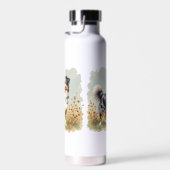 Australian Shepherd Dog Merle Long Tail Trinkflasche (Rechts)