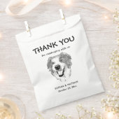 Australian Shepherd Dog Personalisiert Danke Geschenktütchen (Ausgeschnitten)