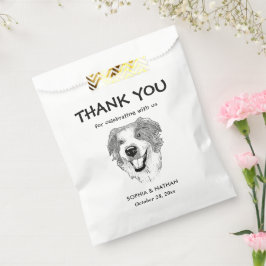 Australian Shepherd Dog Personalisiert Danke Geschenktütchen
