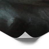 Australian Shepherd - Dog Portrait Poster (Ecke)