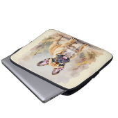 Australian Shepherd Dog Red Merle Aussie Laptopschutzhülle (Vorne Knopf)