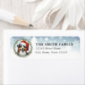 Australian Shepherd Dog Return Address Labels (Insitu)