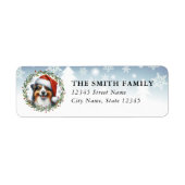 Australian Shepherd Dog Return Address Labels (Vorne)