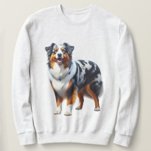 Australian Shepherd Dog Sweatshirt (Design vorne)