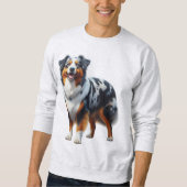 Australian Shepherd Dog Sweatshirt (Vorderseite)