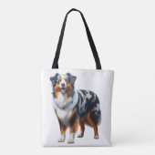 Australian Shepherd Dog Tasche (Rückseite)