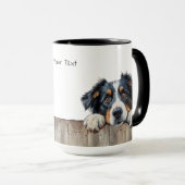 Australian Shepherd Dog Tasse (VorderseiteRechts)