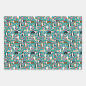 Australian Shepherd Dogs Geschenkpapier Set (Vorderseite 2)
