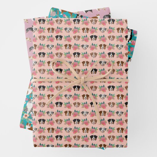 Australian Shepherd Dogs Geschenkpapier Set (Beispiel)