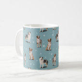 Australian Shepherd Dogs Kaffeetasse (Vorderseite Links)