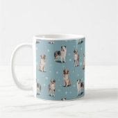 Australian Shepherd Dogs Kaffeetasse (Links)