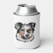 Australian Shepherd Dosenkühler (Kanne Vorderseite)