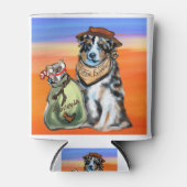 Australian Shepherd Express Dosenkühler (Vorderseite)