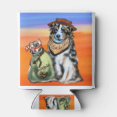 Australian Shepherd Express Dosenkühler (Rückseite)