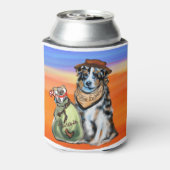 Australian Shepherd Express Dosenkühler (Kanne Rückseite)