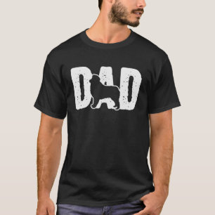 Australian Shepherd Father Vater Graphics Dog T-Shirt