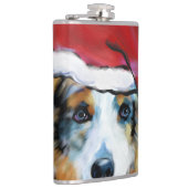 Australian Shepherd Flachmann (Rechts)