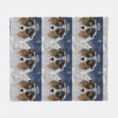 Australian Shepherd Fleecedecke (Vorderseite (Horizontal))