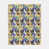 AUSTRALIAN SHEPHERD FLEECEDECKE (Vorderseite)