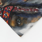 AUSTRALIAN SHEPHERD FLEECEDECKE (Ecke)