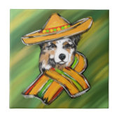 Australian Shepherd Fliese (Vorderseite)