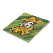 Australian Shepherd Fliese (Seite)