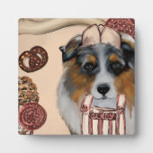 AUSTRALIAN SHEPHERD FOTOPLATTE (Vorderseite)