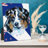 AUSTRALIAN SHEPHERD FOTOPLATTE (Seite)