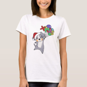 Australian Shepherd Frohe Weihnachts Winter T-Shirt