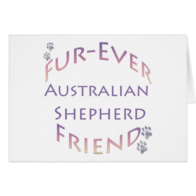 Australian Shepherd Furever (Vorderseite (Horizontal))