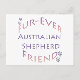 Australian Shepherd Furever Postkarte
