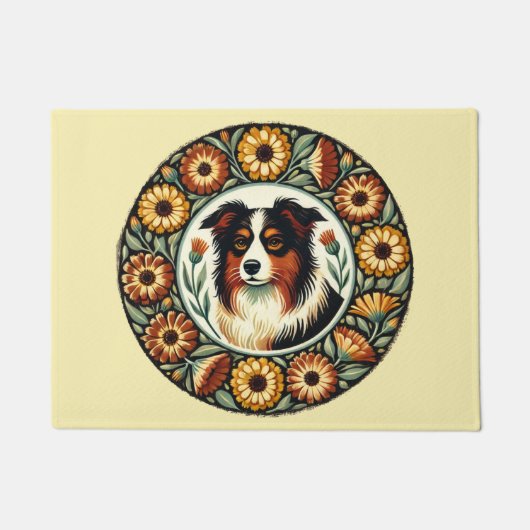 Australian Shepherd Fußmatte (Vorderseite)