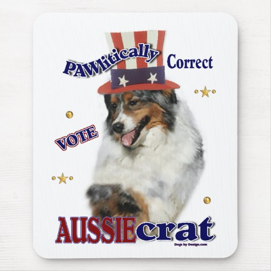 Australian Shepherd Geschenke Mousepad (Vorne)