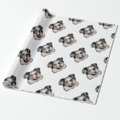Australian Shepherd Geschenkpapier (Ungerollt)