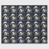 Australian Shepherd Geschenkpapier (Flach)
