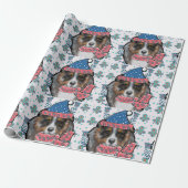 AUSTRALIAN SHEPHERD GESCHENKPAPIER (Ungerollt)